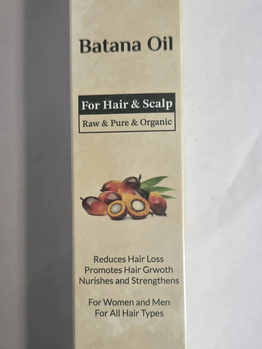 Raw Organic Batana Oil for Hair Growth, Enhances Thickness & Prevents Hair Loss